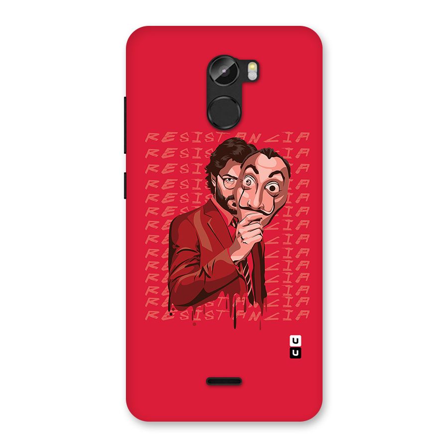 Resistancia Professor Art Back Case for Gionee X1