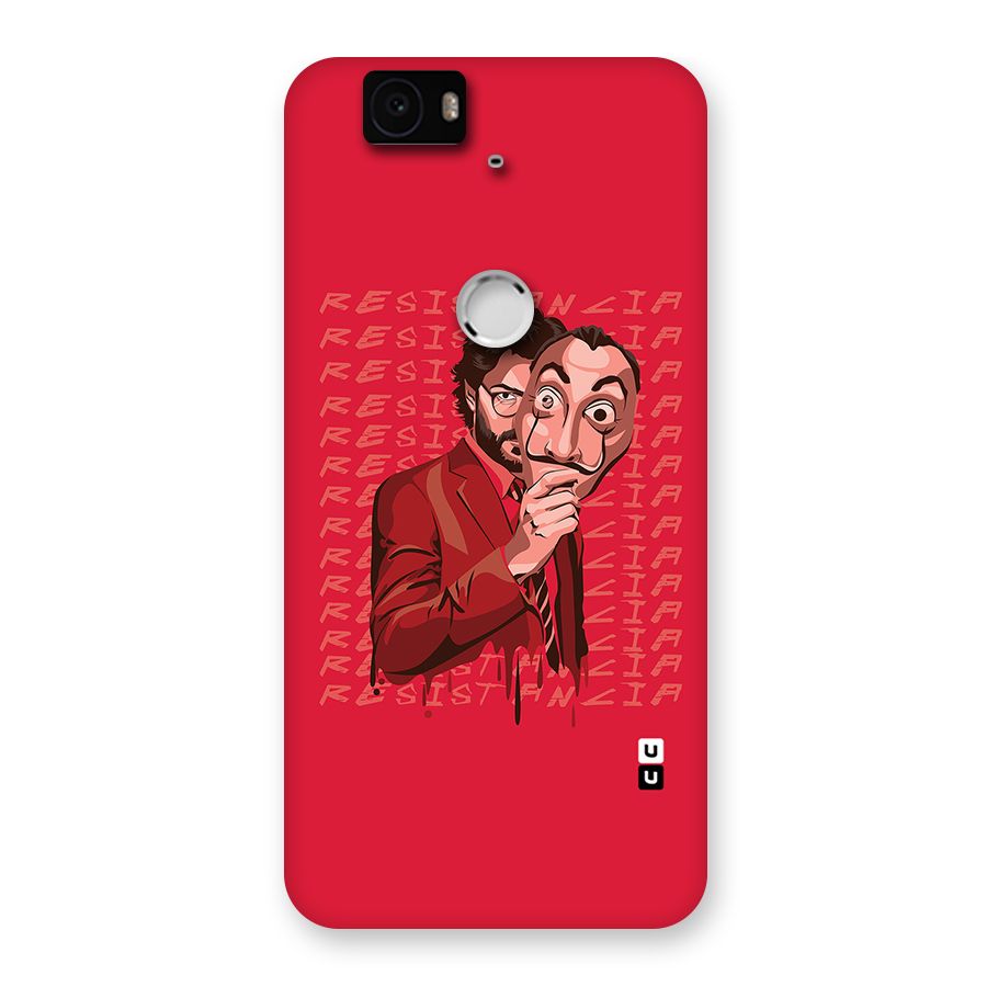 Resistancia Professor Art Back Case for Google Nexus-6P