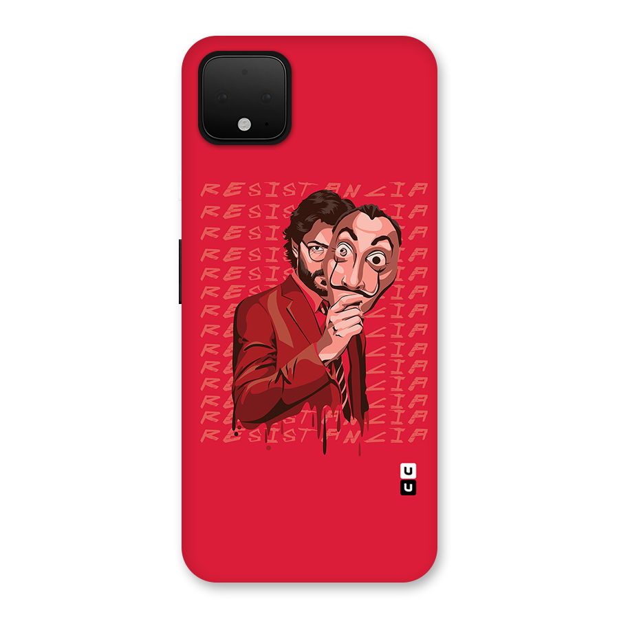 Resistancia Professor Art Back Case for Google Pixel 4 XL