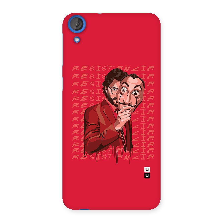 Resistancia Professor Art Back Case for HTC Desire 820