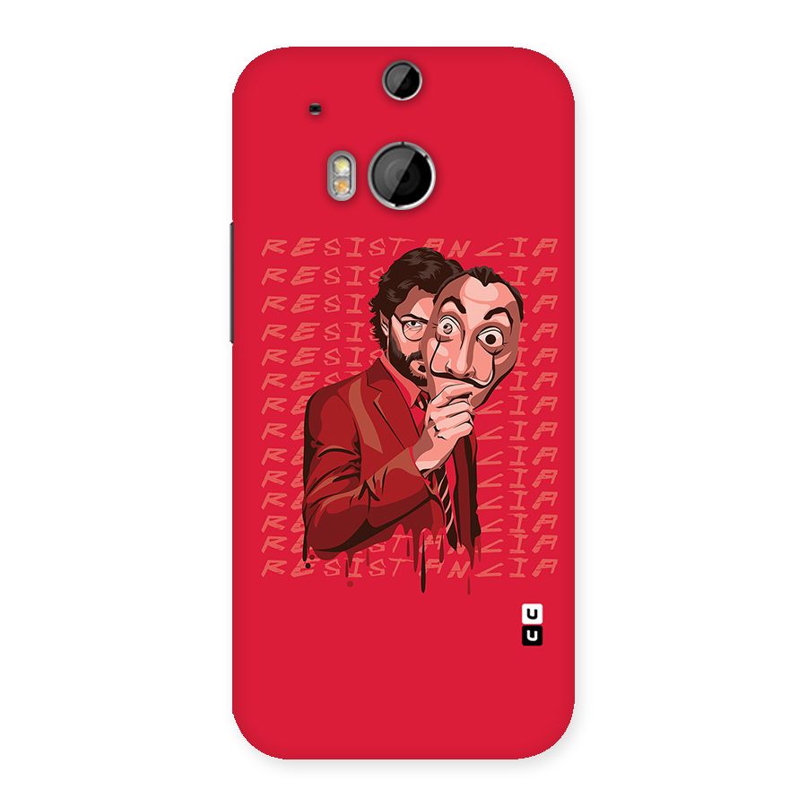 Resistancia Professor Art Back Case for HTC One M8