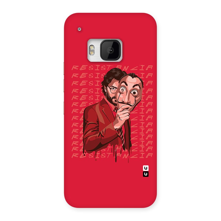 Resistancia Professor Art Back Case for HTC One M9