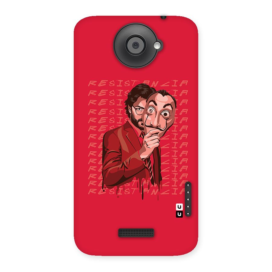 Resistancia Professor Art Back Case for HTC One X