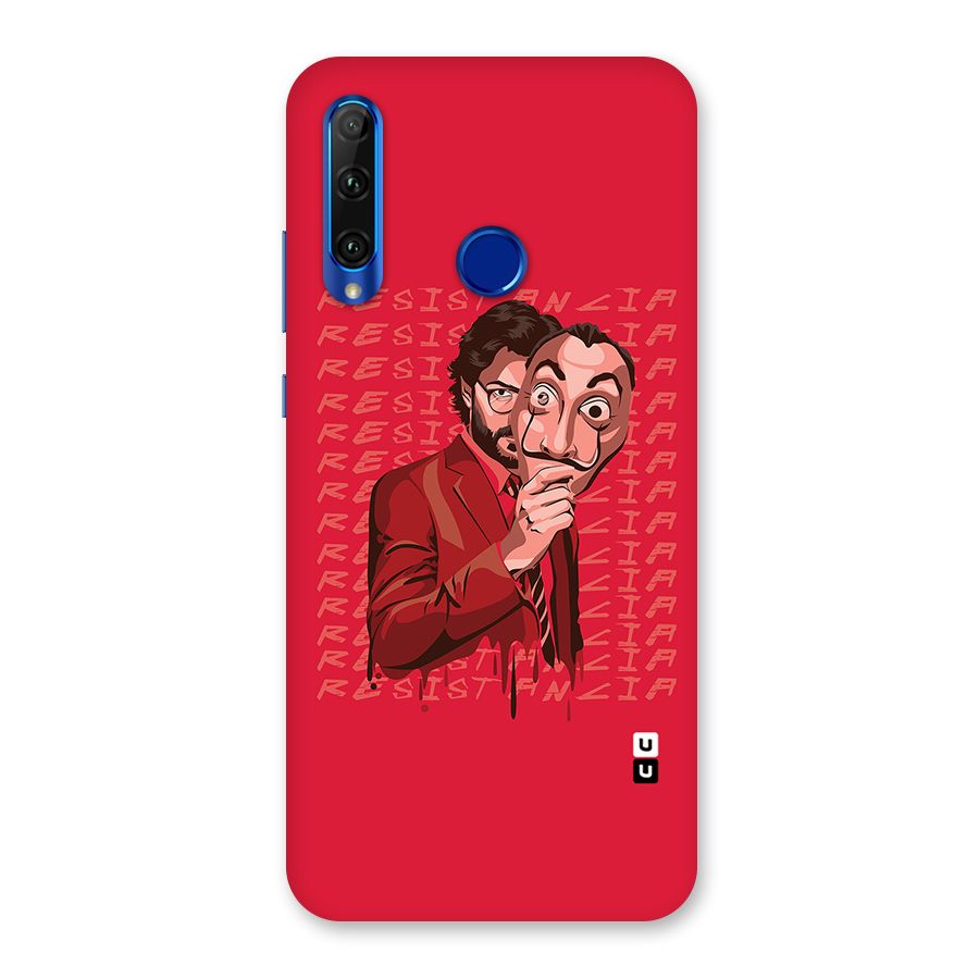 Resistancia Professor Art Back Case for Honor 20i