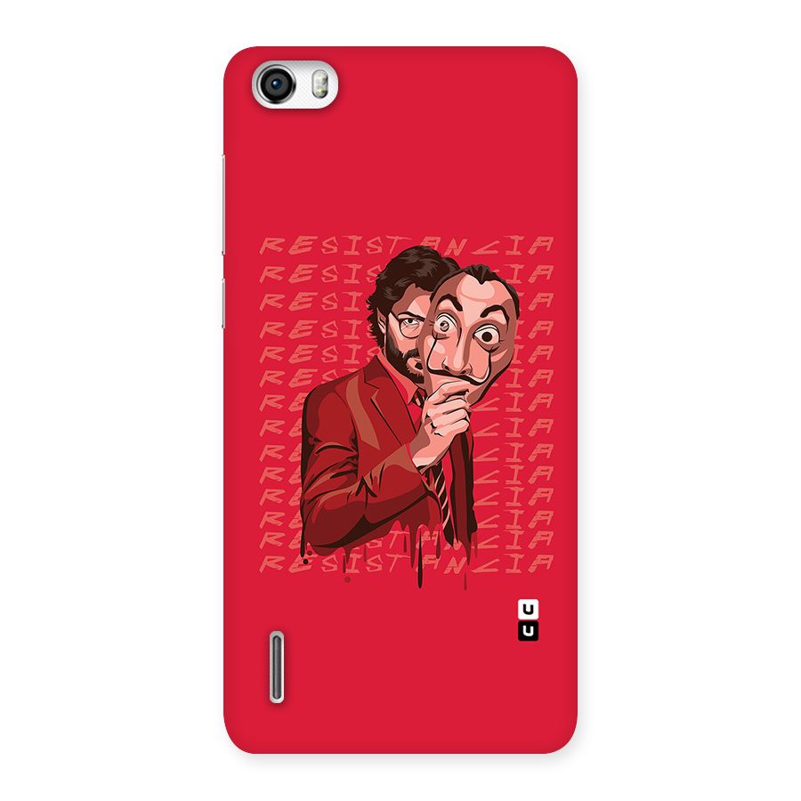 Resistancia Professor Art Back Case for Honor 6