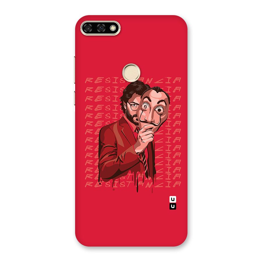 Resistancia Professor Art Back Case for Honor 7A