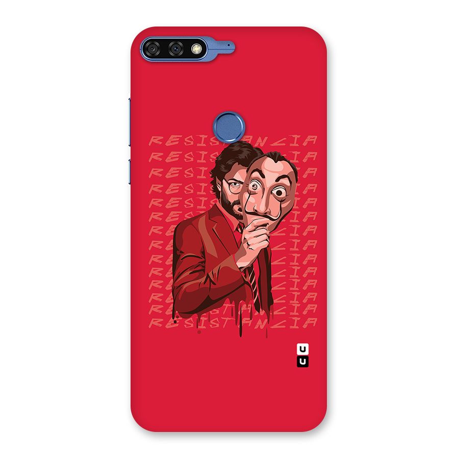 Resistancia Professor Art Back Case for Honor 7C