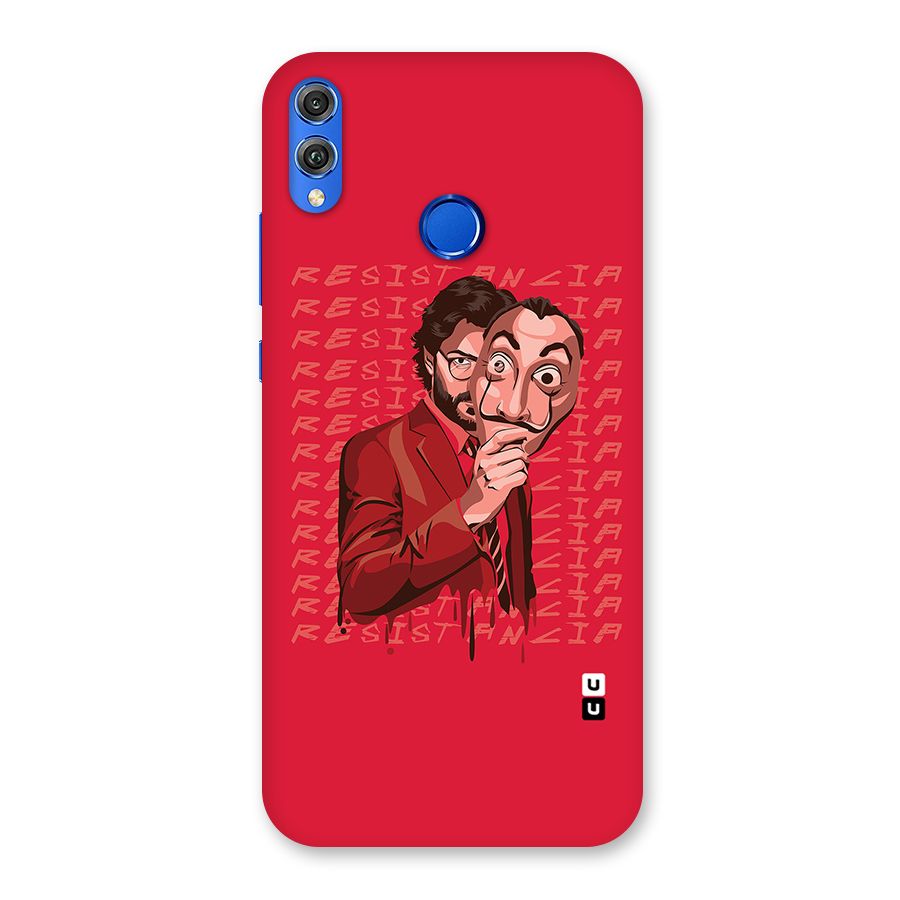 Resistancia Professor Art Back Case for Honor 8X