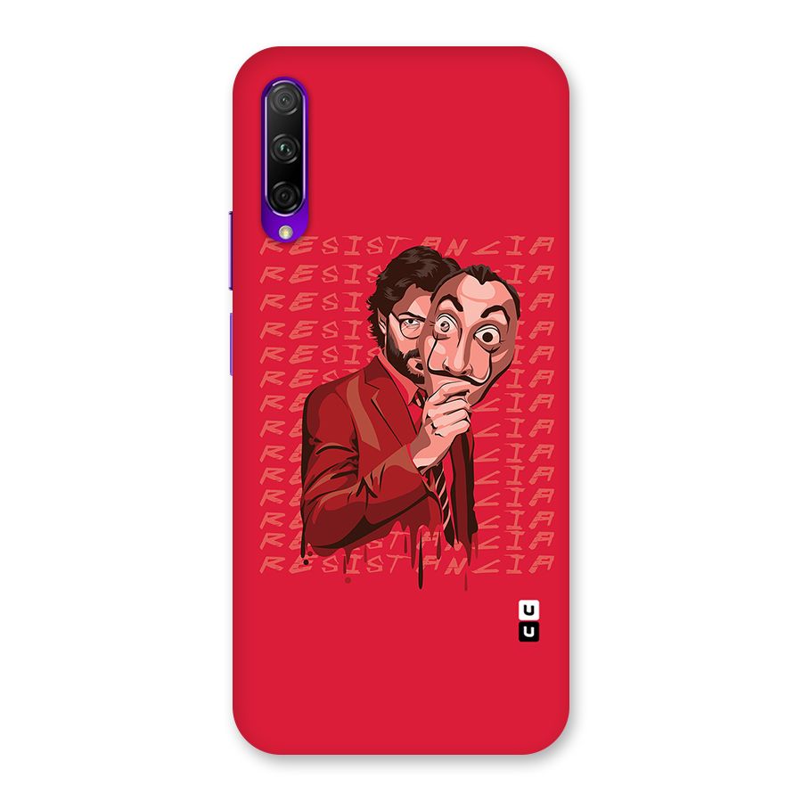 Resistancia Professor Art Back Case for Honor 9X Pro