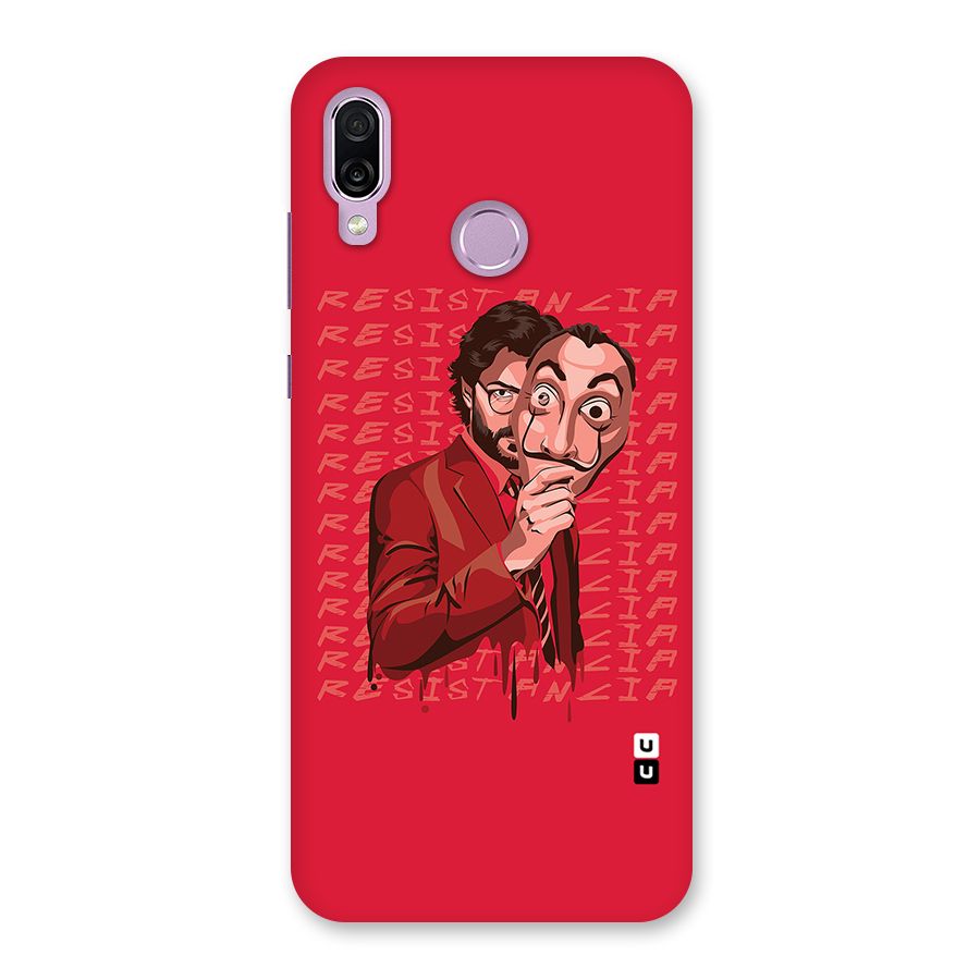 Resistancia Professor Art Back Case for Honor Play