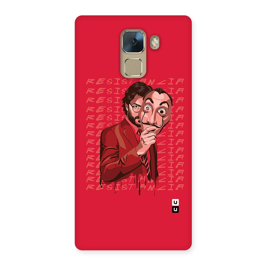 Resistancia Professor Art Back Case for Huawei Honor 7