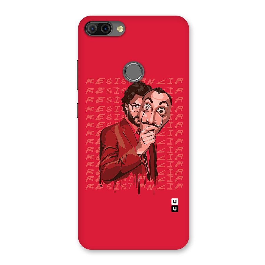 Resistancia Professor Art Back Case for Infinix Hot 6 Pro