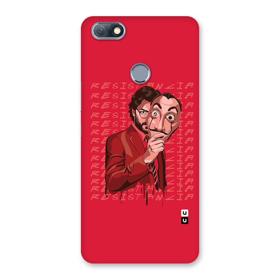 Resistancia Professor Art Back Case for Infinix Note 5