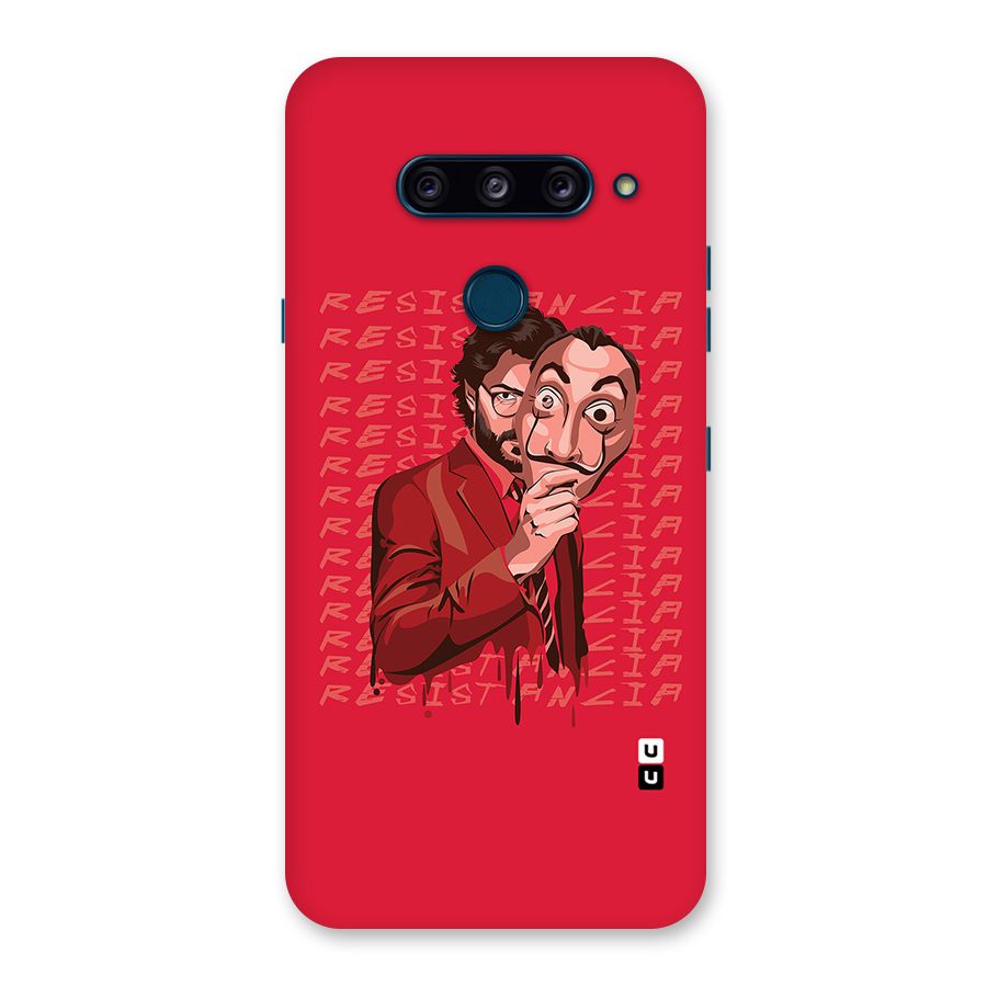 Resistancia Professor Art Back Case for LG  V40 ThinQ