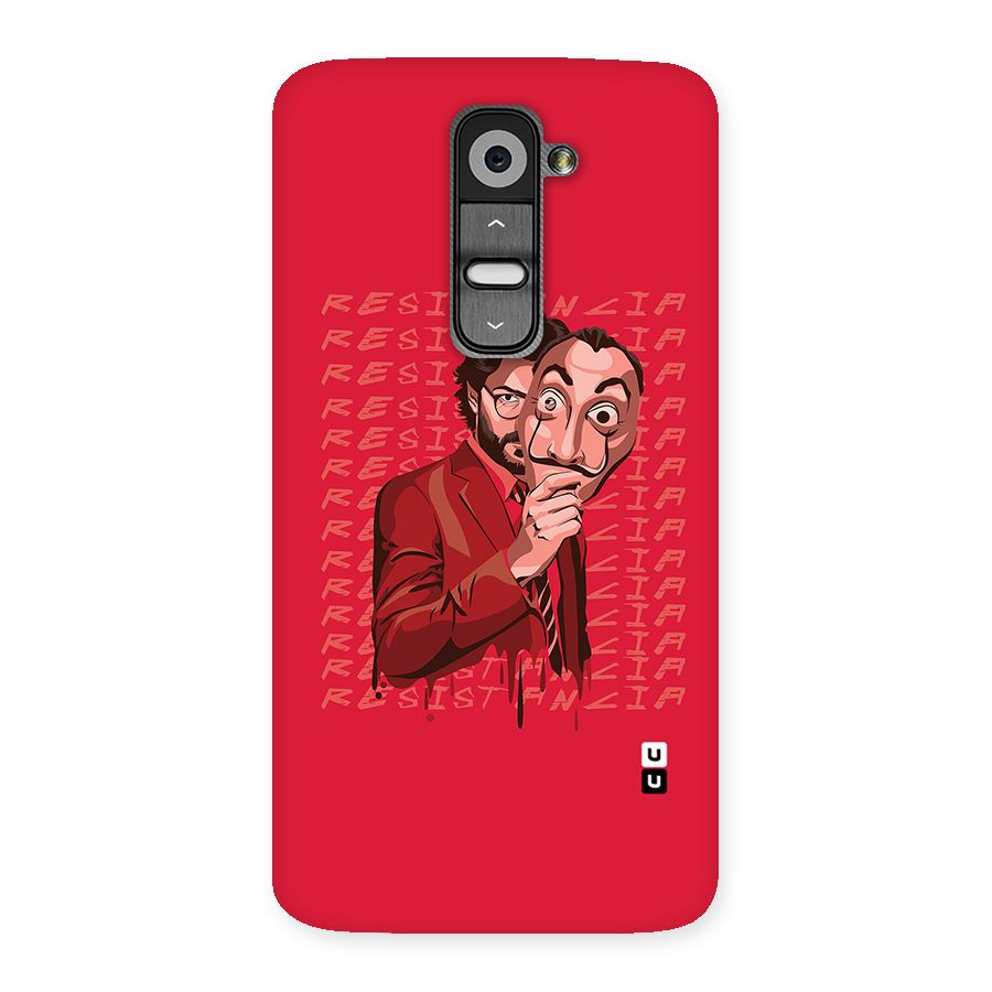 Resistancia Professor Art Back Case for LG G2