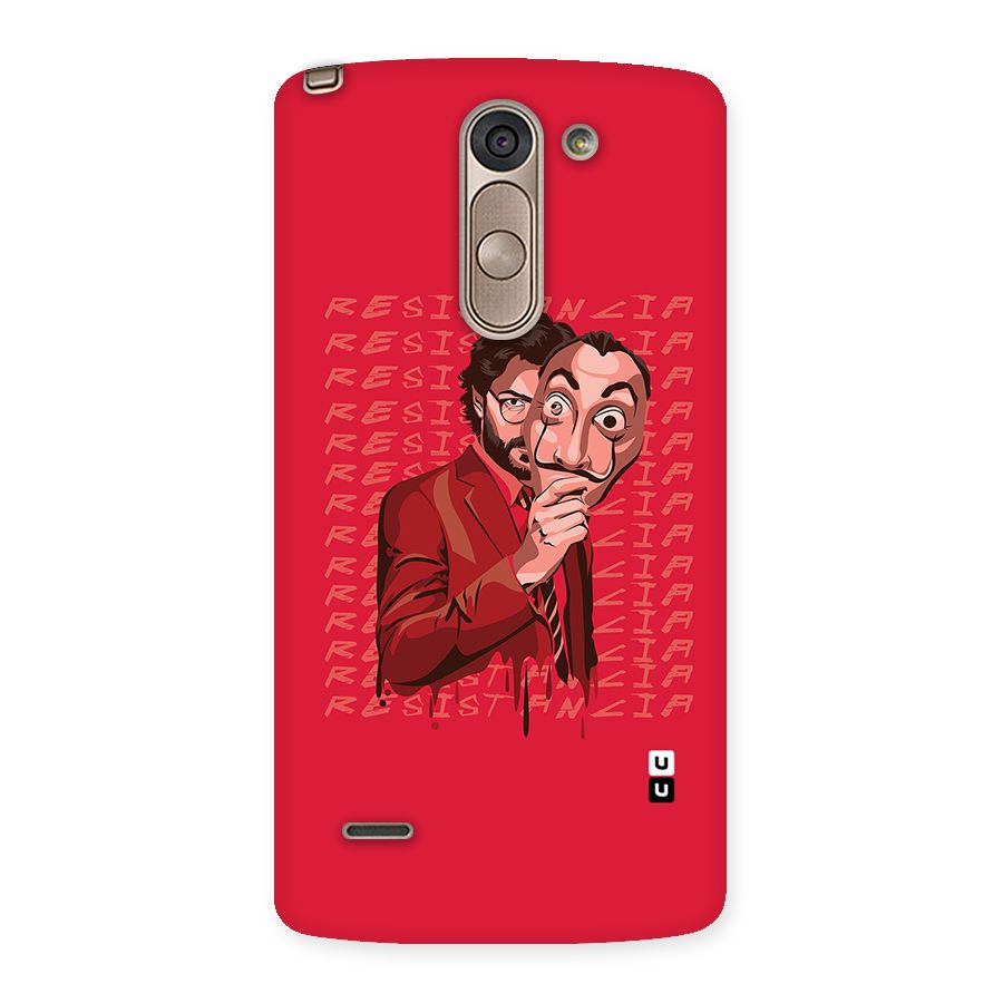 Resistancia Professor Art Back Case for LG G3 Stylus