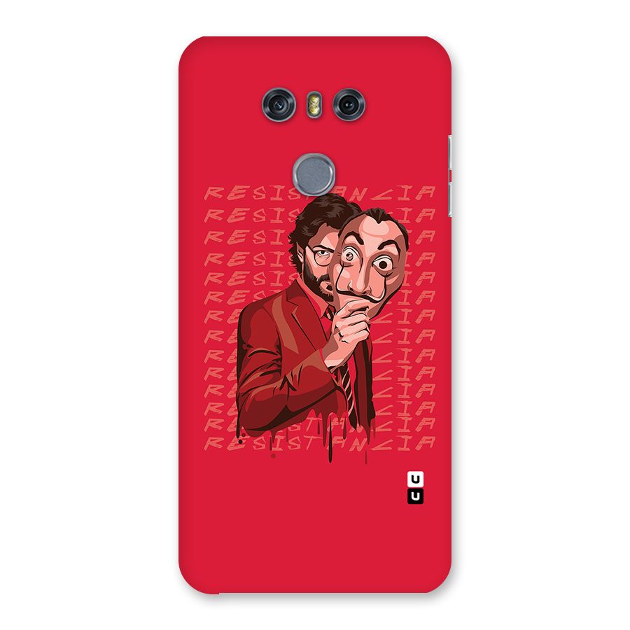 Resistancia Professor Art Back Case for LG G6
