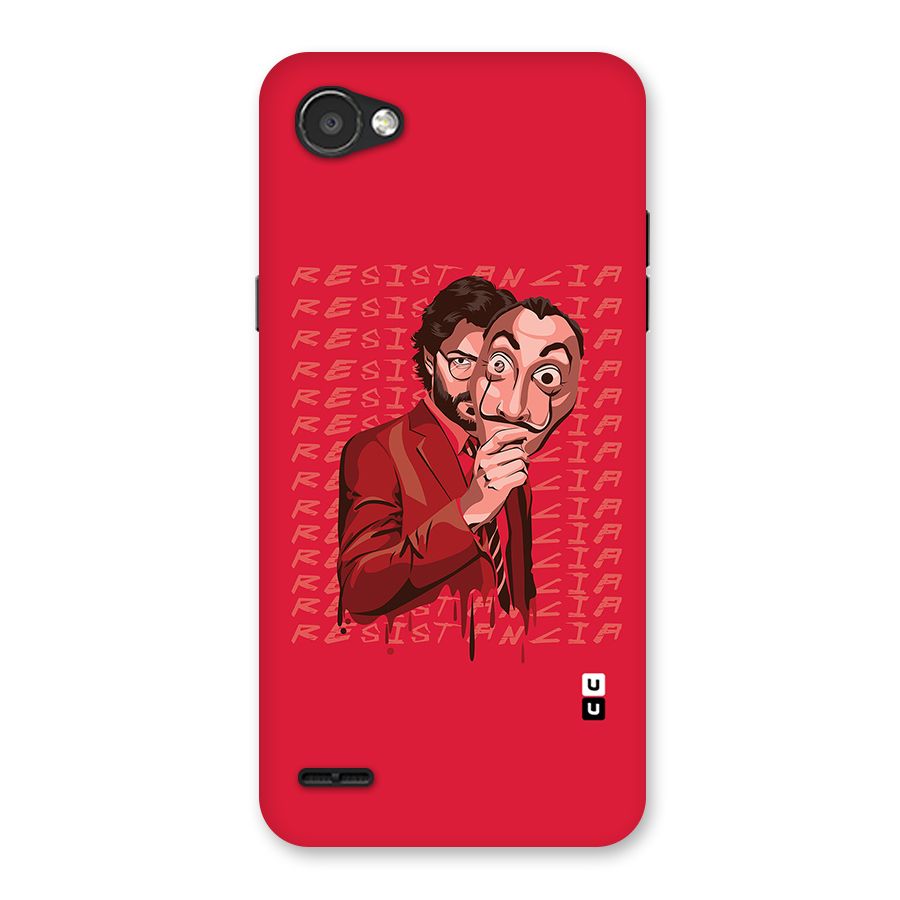 Resistancia Professor Art Back Case for LG Q6
