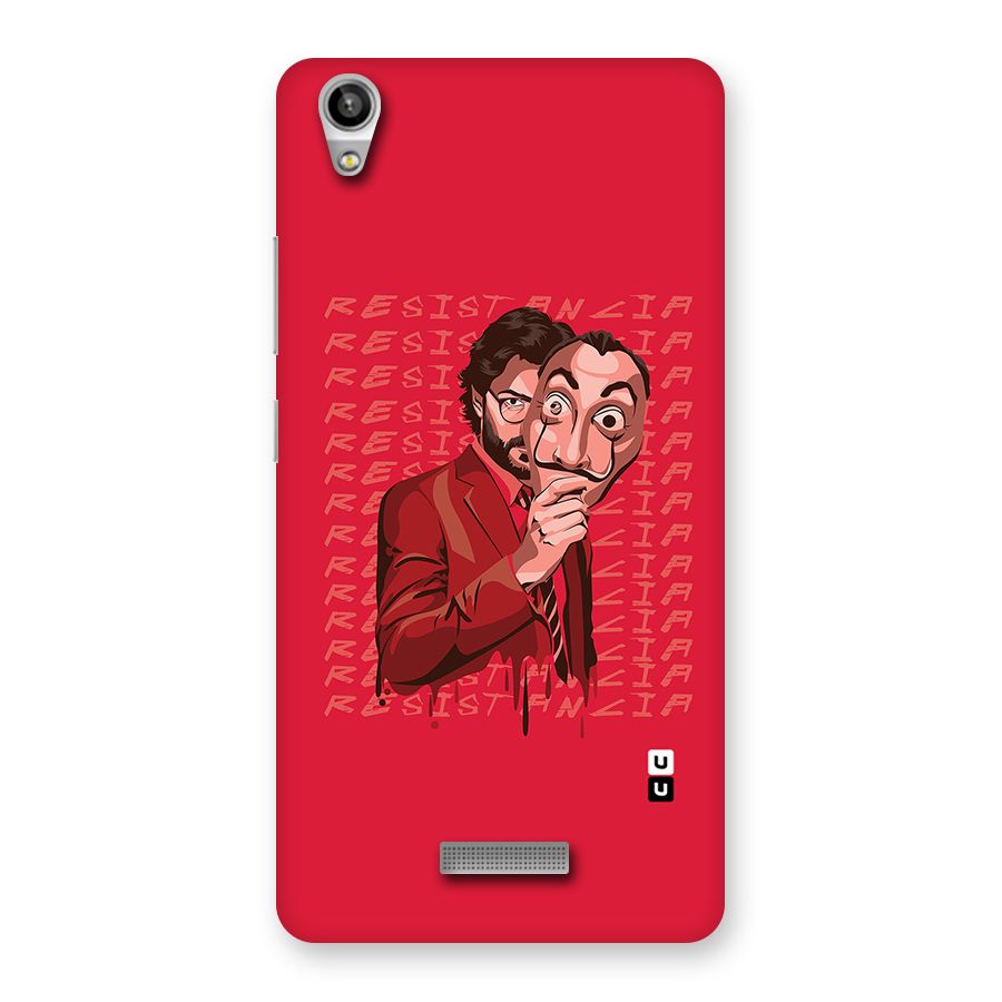 Resistancia Professor Art Back Case for Lava-Pixel-V1