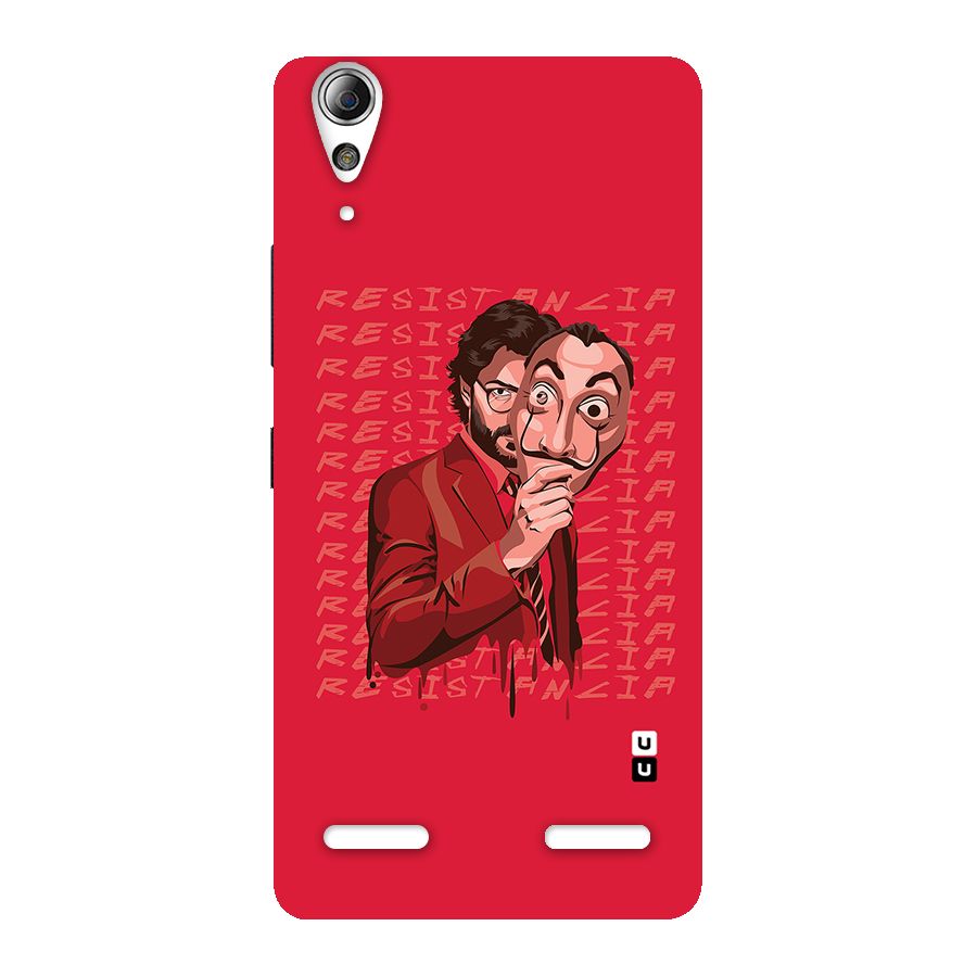 Resistancia Professor Art Back Case for Lenovo A6000 Plus