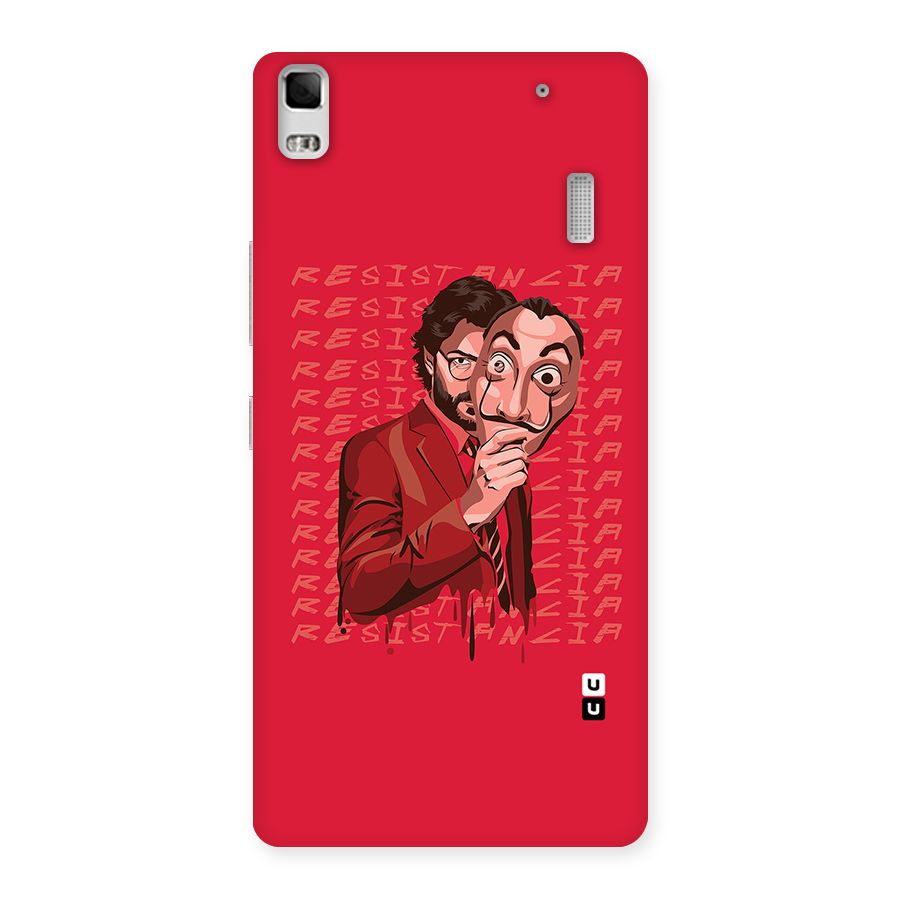 Resistancia Professor Art Back Case for Lenovo A7000
