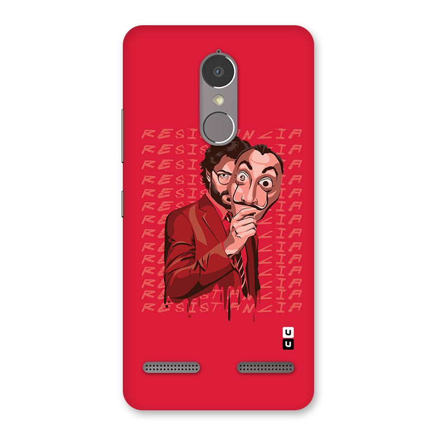 Resistancia Professor Art Back Case for Lenovo K6