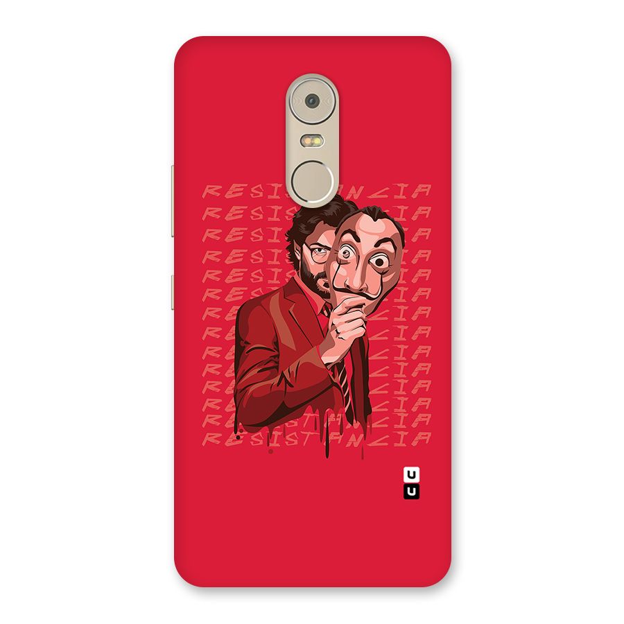 Resistancia Professor Art Back Case for Lenovo K6 Note