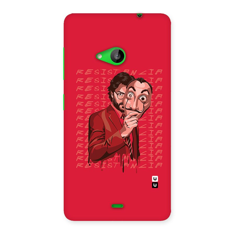 Resistancia Professor Art Back Case for Lumia 535
