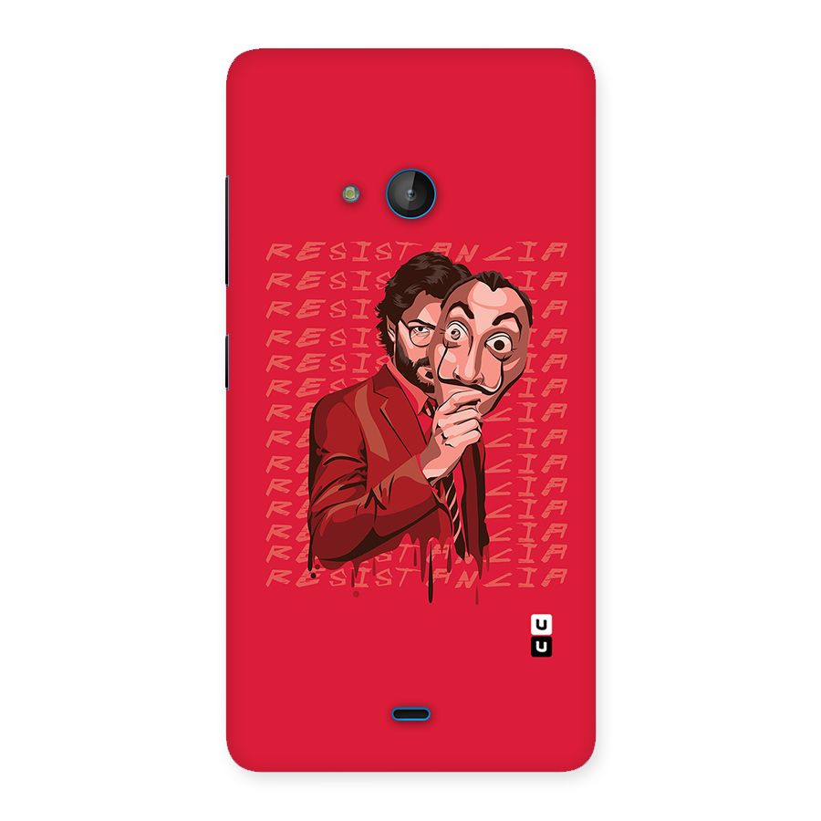 Resistancia Professor Art Back Case for Lumia 540
