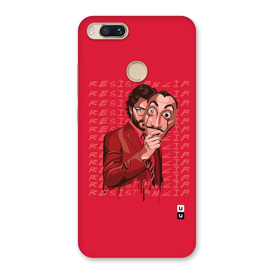 Resistancia Professor Art Back Case for Mi A1