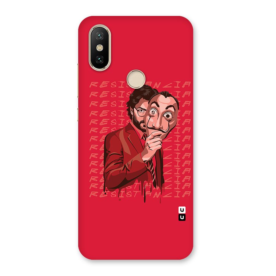 Resistancia Professor Art Back Case for Mi A2