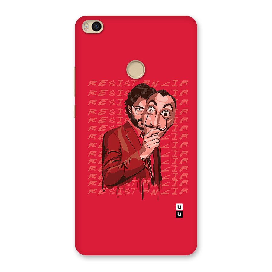 Resistancia Professor Art Back Case for Mi Max 2