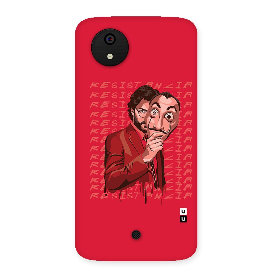Resistancia Professor Art Back Case for Micromax Canvas A1