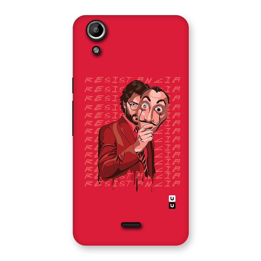 Resistancia Professor Art Back Case for Micromax Canvas Selfie Lens Q345