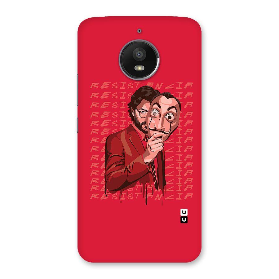 Resistancia Professor Art Back Case for Moto E4 Plus