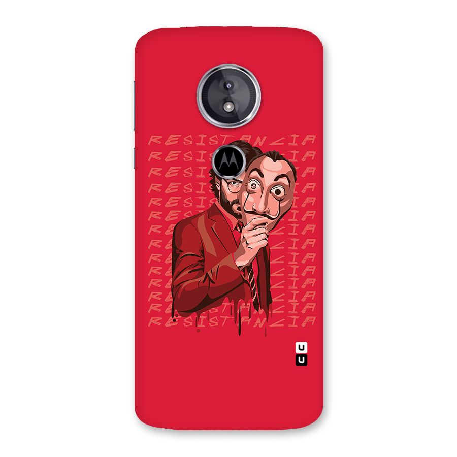 Resistancia Professor Art Back Case for Moto E5
