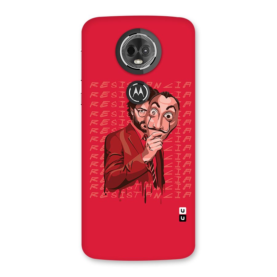 Resistancia Professor Art Back Case for Moto E5 Plus