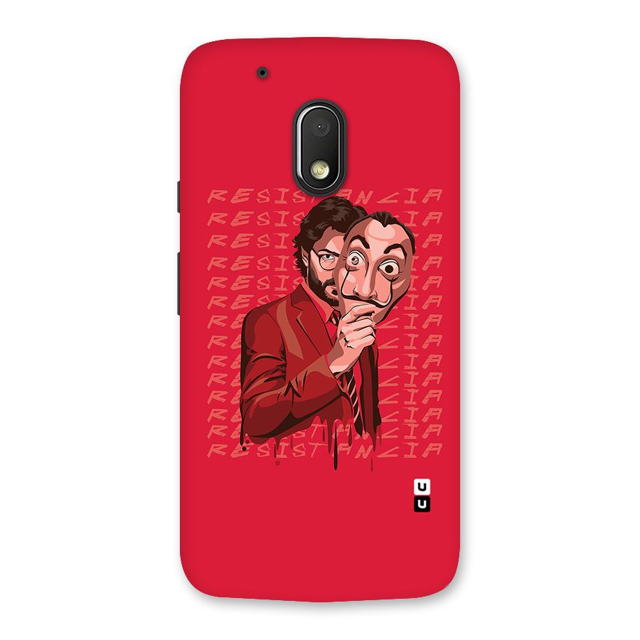 Resistancia Professor Art Back Case for Moto G4 Play