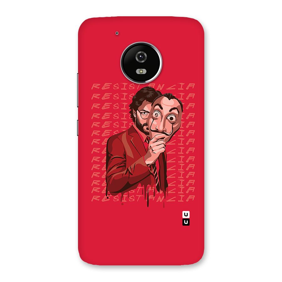 Resistancia Professor Art Back Case for Moto G5