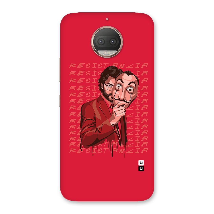 Resistancia Professor Art Back Case for Moto G5s Plus