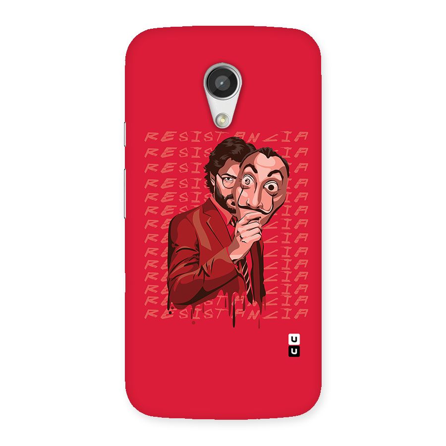 Resistancia Professor Art Back Case for Moto G 2nd Gen