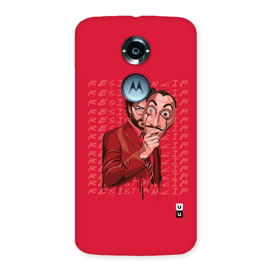 Resistancia Professor Art Back Case for Moto X 2nd Gen