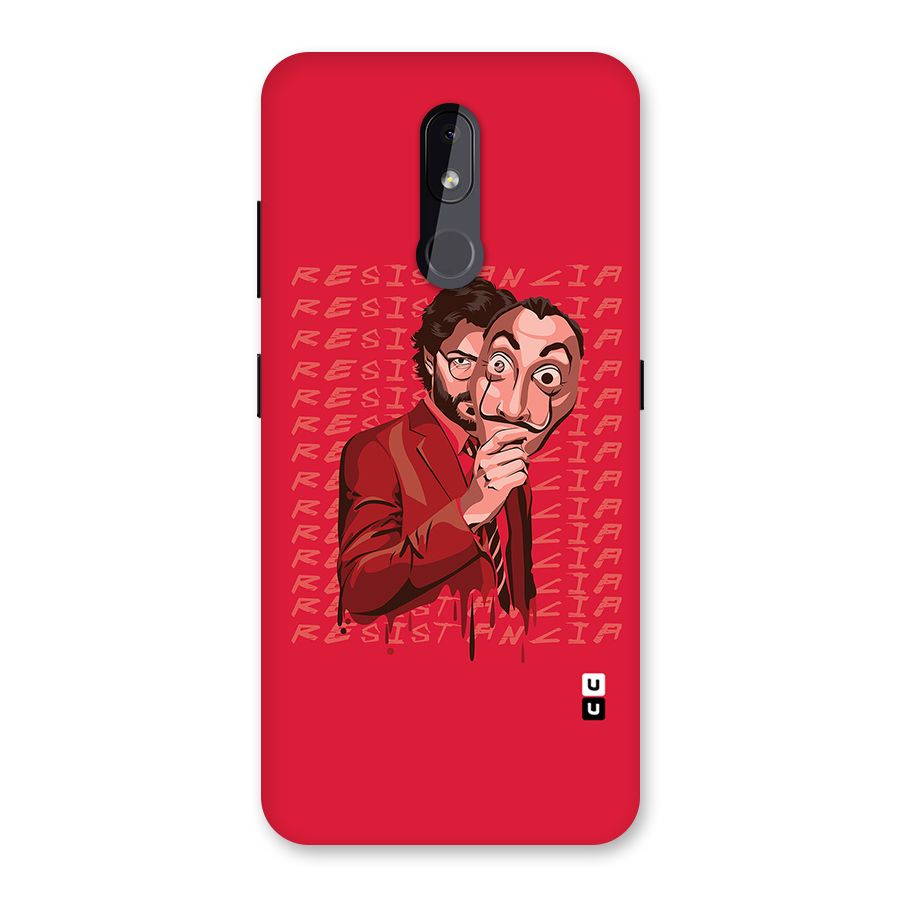 Resistancia Professor Art Back Case for Nokia 3.2