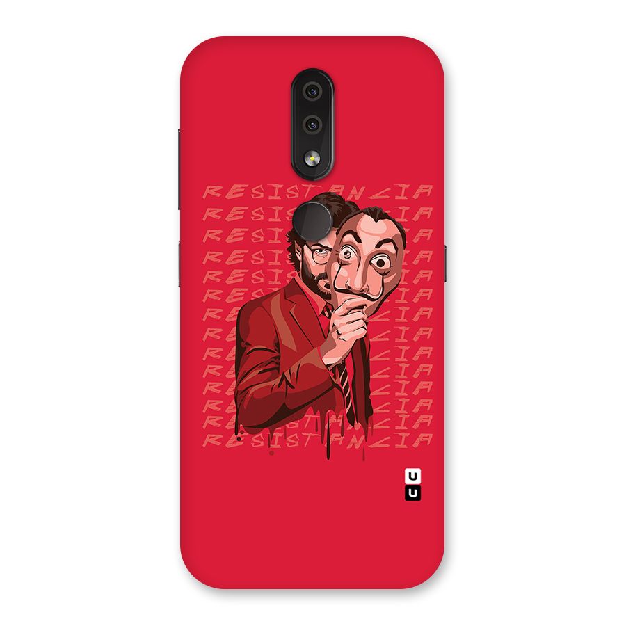 Resistancia Professor Art Back Case for Nokia 4.2