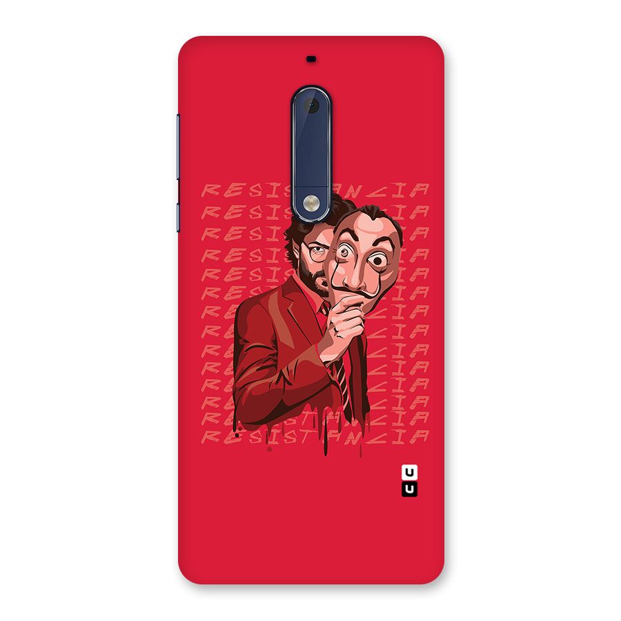 Resistancia Professor Art Back Case for Nokia 5