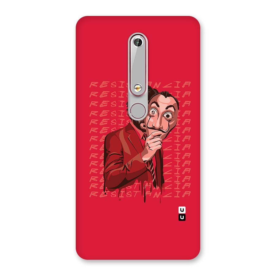 Resistancia Professor Art Back Case for Nokia 6.1