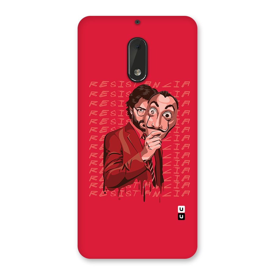 Resistancia Professor Art Back Case for Nokia 6