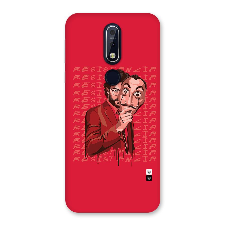 Resistancia Professor Art Back Case for Nokia 7.1