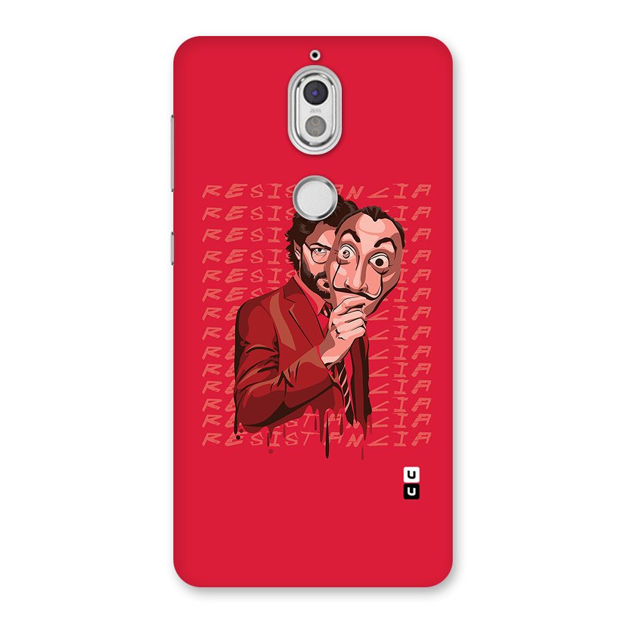 Resistancia Professor Art Back Case for Nokia 7