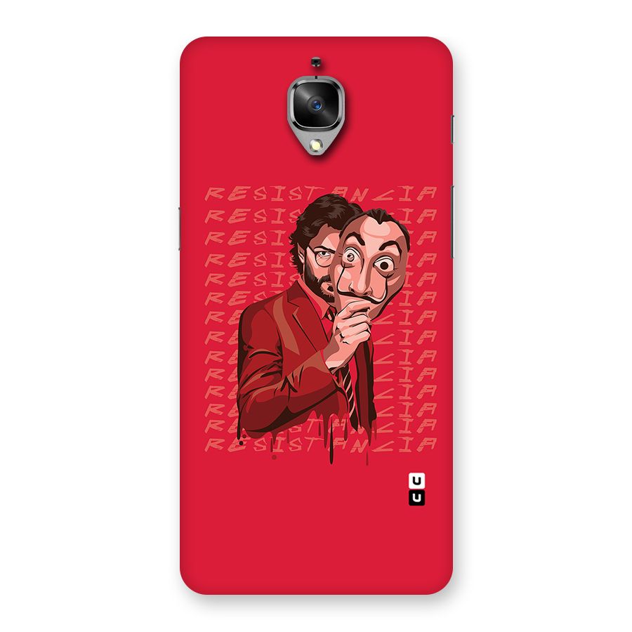 Resistancia Professor Art Back Case for OnePlus 3